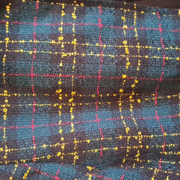 Sag harbor jacket women's size 14 tweed colorful - Picture 3 of 10